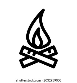 burn icon or logo isolated sign symbol vector illustration - high quality black style vector icons
