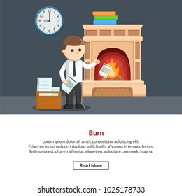Burn Job Information