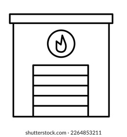 Burn Vector Icon easily modify

