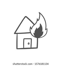 11,337 Cartoon house on fire Images, Stock Photos & Vectors | Shutterstock