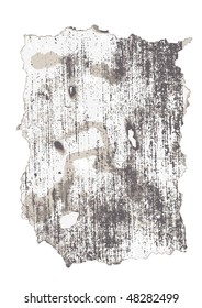 Burned old paper.