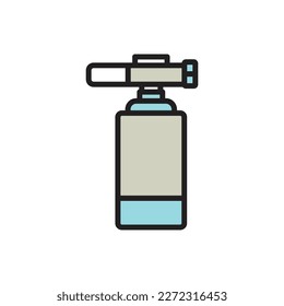 Burner Icon Simple Vector Illustration