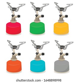 burner vector image isolated on white background