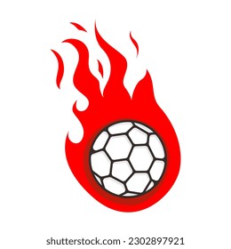 plantilla vectorial del icono de bola de combustión