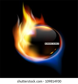 Burning Bubble