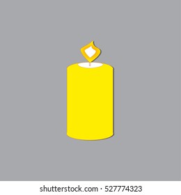 Burning candle