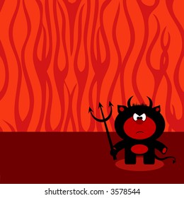 burning evil bear and hell burning evil cute animal devil fire red heat hell glow art inferno flaming blazing fright caricature painting science nightmare glowing terror comic ghost blaze image demon