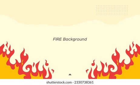 burning fire background design, hot background for spicy food banners and posters. food banner design