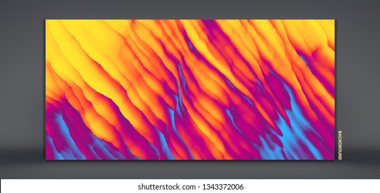 Burning fire flames. Abstract background. Modern pattern. Vector illustration for design.