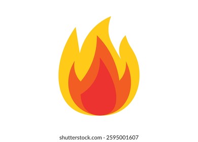 Burning Fire Icon Vector Art, fire flame icon, burning fire, fire symbol, flame clipart, flame logo