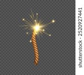 Burning fire wicks, realistic thread with burnt effect. Vector firecracker or fireworks twisted ropes with flames, lighted dynamite fuses. Flammable ropes for weapon and explosive equipment