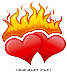Burning hearts