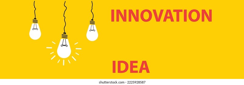 Burning light bulbs innovation idea concept.changing path. Thinking different, Business leader, personality development idea concept.