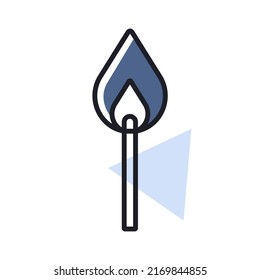 Icono de vector de coincidencia de grabación. Pancarta de barbacoa y parrilla. Símbolo gráfico para cocinar diseño de sitio web y aplicaciones, logotipo, aplicación, interfaz de usuario