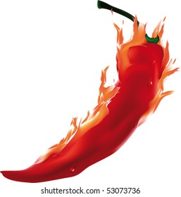 Burning pepper