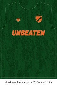 Burning Pine Green Pattern Texture Prematch Training Football Jersey Sublimation Print Design