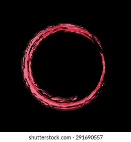burning ring vector illustration