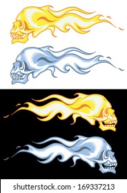 Burning Skull