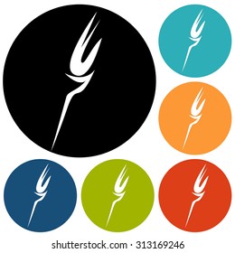 Burning torch icon