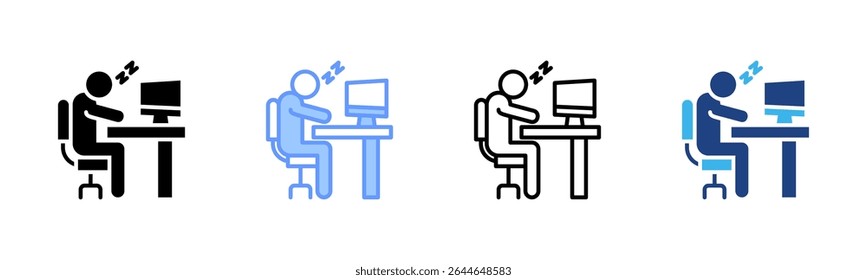 Burnout icon sheet multiple style collection