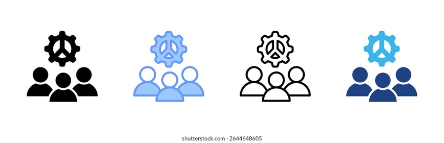 Burnout icon sheet multiple style collection