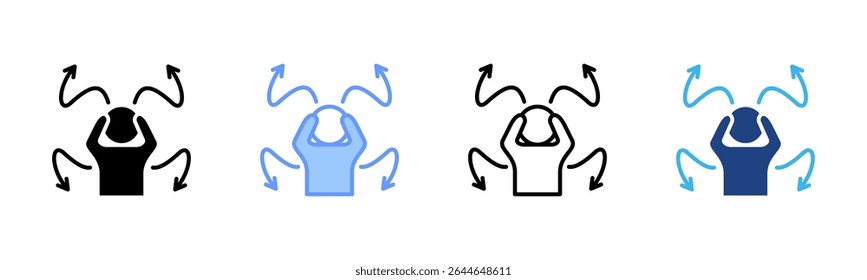 Burnout icon sheet multiple style collection
