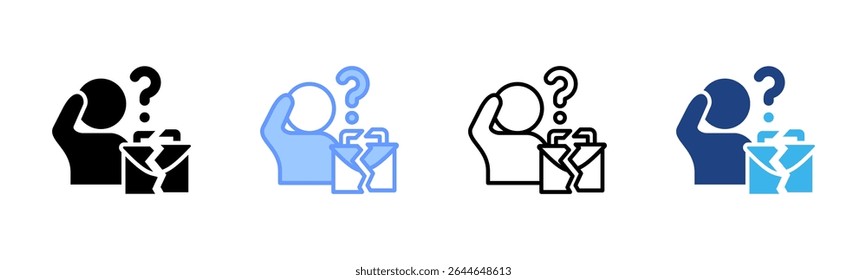 Burnout icon sheet multiple style collection