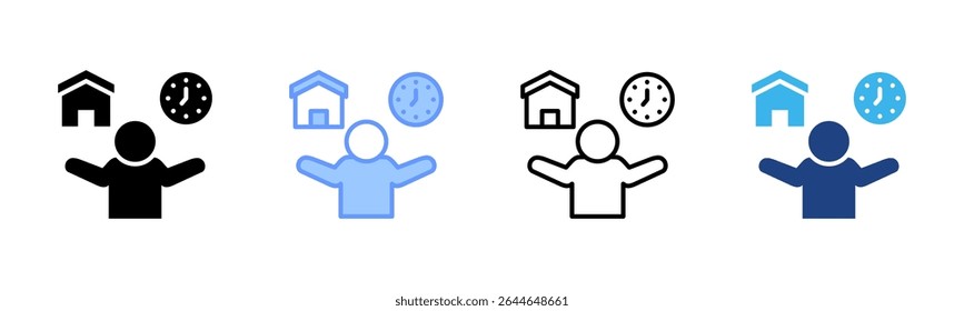 Burnout icon sheet multiple style collection