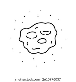 burns household injury accident line icon vector. burns household injury accident sign. isolated contour symbol black illustration