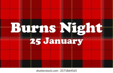 Burns night, robert burns day, january 25