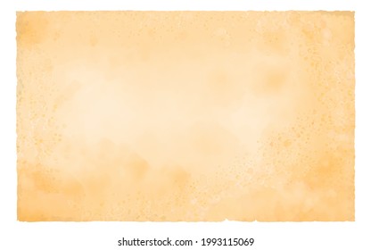 Burnt old paper with tears on the edges