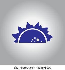 Burrito Falafel Wrap Pita Bread Illustration