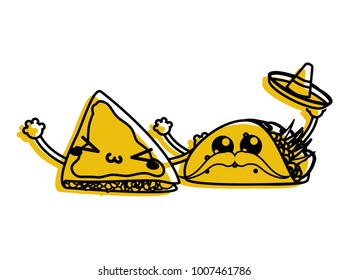 Burrito and quesadilla design