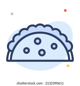 burrito vector Line Icon. Simple Creative vector Line Icon