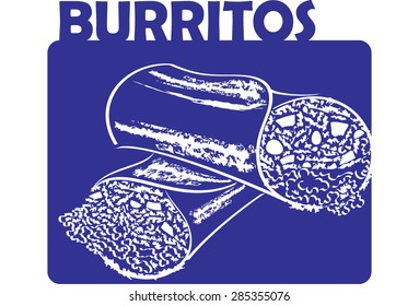 Burritos vector