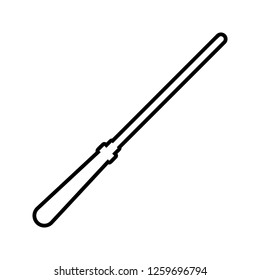 burrow icon. Element of kitchen tools for mobile concept and web apps icon. Thin line icon for website design and development, app development