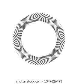 Burst, beams, rays geometric design circles. Vector illustration isolated