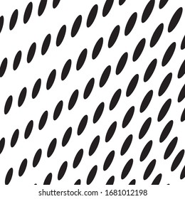 Burst from circles. Abstract dotted surface. Background with black particles.Vector illustration.