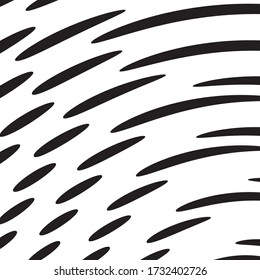 Burst from circles. Abstract dotted surface. Background with black particles.Vector illustration.