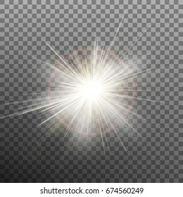 Burst Effects on transparent background. And also includes EPS 10 vector