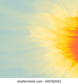 Burst, Fire and Explosion. Abstract background. Modern pattern. Vector Illustration For Your Design. 