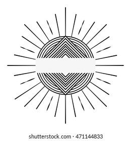burst frame isolated background vector illustration design