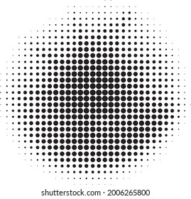 Efecto de semitono de ráfaga. ráfaga de luz brillante. fondo de puntos de medio tono de grifo abstracto.