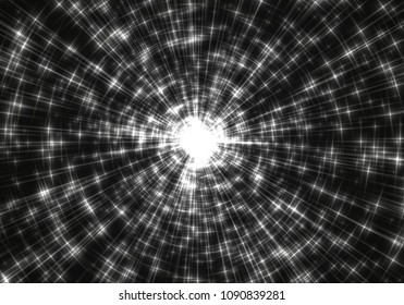 Burst lines with lights. Vector digital graphic for brochure, website, flyer, print, poster, other design