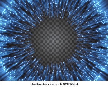 Burst lines with lights. Vector digital graphic for brochure, website, flyer, print, poster, other design