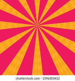 Burst red yellow background abstract vector illustration graphic design 