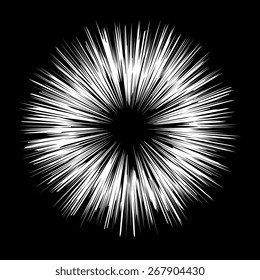 Burst Retro Background