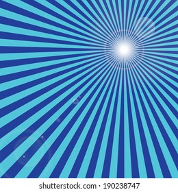 burst summer vector illustration