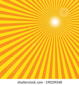 burst summer vector illustration