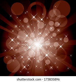 Burst vector background.